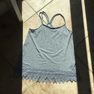 Gray tank top
